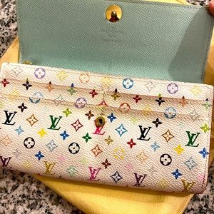 Louis Vuitton Long Wallet Multicolor Monogram